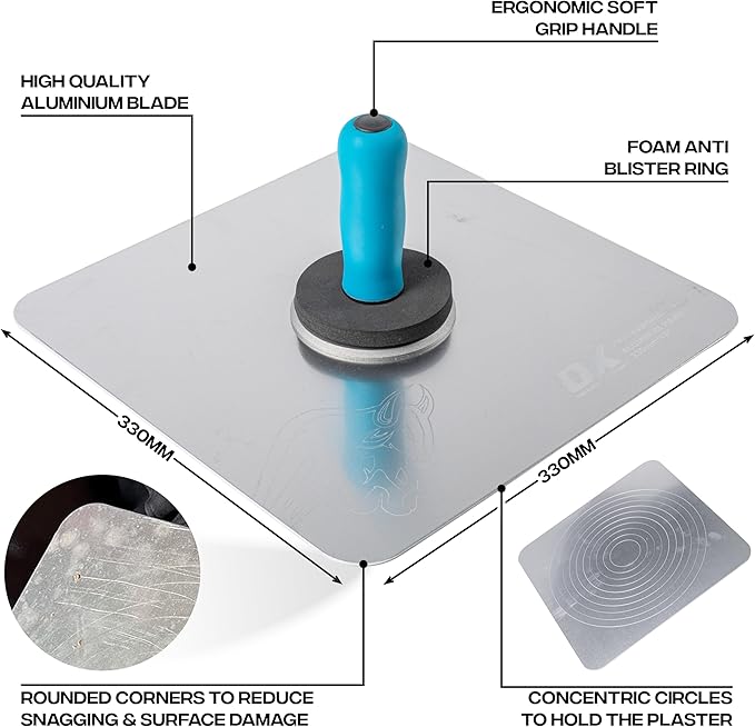 OX Pro Aluminium Hawk – 13" x 13" - Image 2